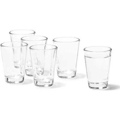 Afbeelding van Leonardo 012663 Ciao borrelglazen, set van 6, vaatwasmachinebestendige shot glazen, borrelbekers glas, stamper, glazenset, 6 cl, 60 ml