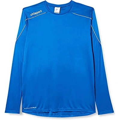 Afbeelding van Uhlsport Stream 22 Shirt Lange Mouw Azuur Blauw Wit Maat M