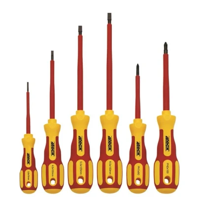 Afbeelding van 4Tecx Schroevendraaierset VDE 4 x Gleuf / 2 PH