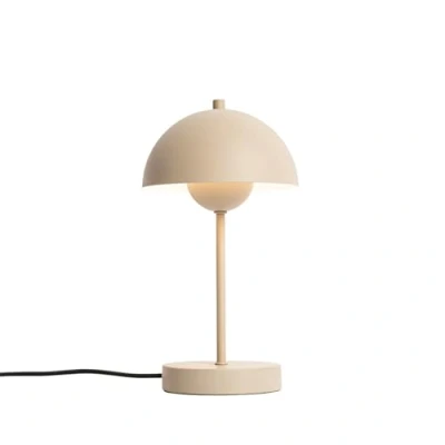 Afbeelding van QAZQA Retro tafellamp beige Magnax Mini