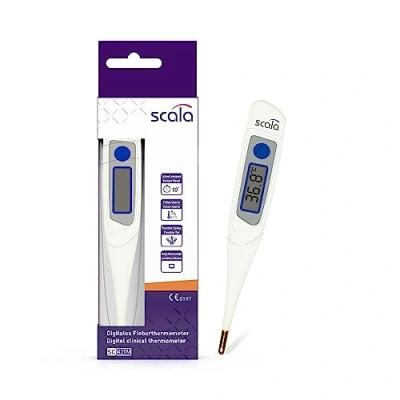 Afbeelding van scala Digitale koortsthermometer SC 42 flex Speed 10 sec. Gold tip, wit