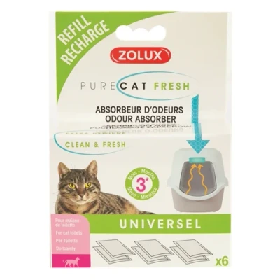 Afbeelding van Zolux Clean &amp; Fresh Universeel Filter Kattenbak 6 ST