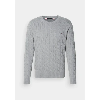 Afbeelding van TOMMY HILFIGER Trui &#039;Classic&#039; grijs gemêleerd