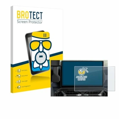 Afbeelding van BROTECT Screenprotector voor Dacia Duster Infotainment System (2024) Folie Beschermfolie Beschermglas matte