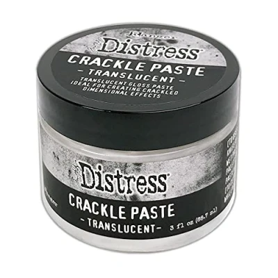 Afbeelding van Ranger Tim Holtz Distress Crackle Paste 88,7ml. Translucent TDA79651 (04 22)