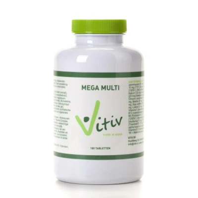 Afbeelding van Vitiv Mega multi 180 tabletten