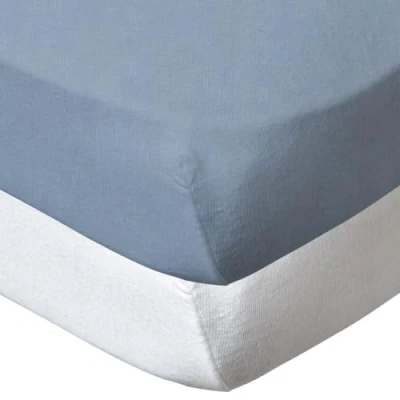 Afbeelding van BABYCALIN 2 vellen Babydeken Sky 70 x 140 cm Jersey 130gr / m�