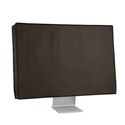 Afbeelding van kwmobile beschermhoes Monitor geschikt voor 27 28&quot; hoes Computerscherm cover Computer accessoires PC scherm stofkap in donkergrijs
