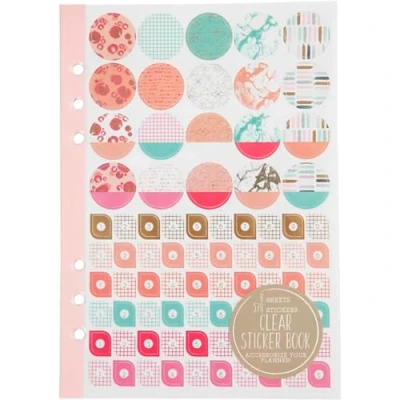 Afbeelding van Creativ Company Stickerboek Aquarel A5 voor Planner, 578st.