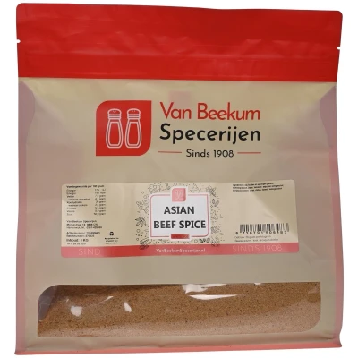 Afbeelding van Van Beekum Specerijen Asian Beef Spice 1 KG (hersluitbare stazak)