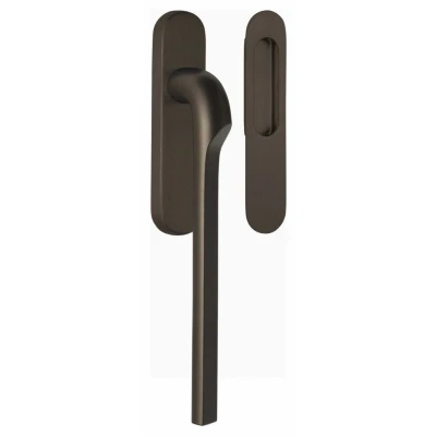 Afbeelding van Formani Rivio by Gensler GL230 massieve set hefschuifdeurbeslag brons