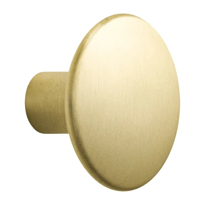 Afbeelding van Muuto The Dots kledinghaak metaal 3,9 cm Messing