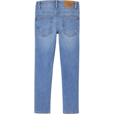 Afbeelding van Vertbaudet Slim fit jongensjeans Morphologik &quot;waterless&quot; heupomtrek SMALL