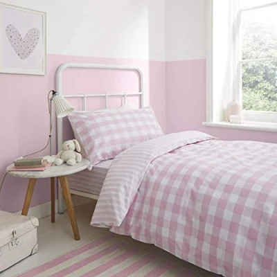 Afbeelding van Bianca Check and Stripe beddengoed 160 x 200 + 50 80 cm