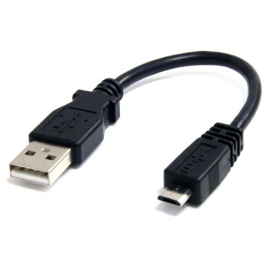 Afbeelding van StarTech.com 15 cm micro USB kabel A naar B
