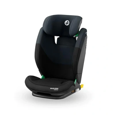 Afbeelding van Maxi Cosi RodiFix S i Size Kinderautostoel, 100 150 cm, 3,5 12 Jaar, Peuter Autostoel, 3 Ligstanden, Verstelbare Hoogte/Breedte, G CELL Side Protection System, AirProtect, Tonal Black