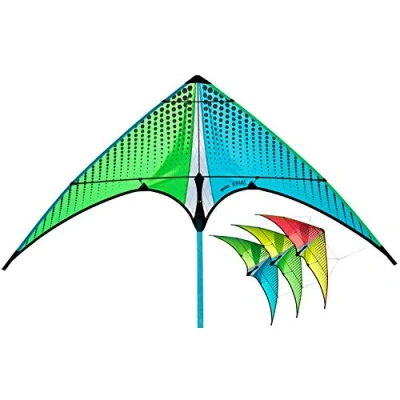 Afbeelding van Prism Stacker kite Neutrino 100 Cm Nylon/carbon Groen/blauw