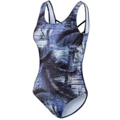 Afbeelding van Beco Badpak Lady C cup Polyamide/elastaan Blauw/zwart Maat 38