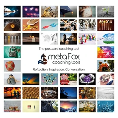 Afbeelding van metaFox Leading Change Postcards Pack 52 Cards for Coaching &amp; Management Based on the 8 Step Process by John P Kotter (Engels)