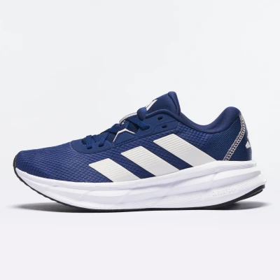 Afbeelding van adidas Performance Galaxy Stabiliteit hardloopschoenen, Dames, Maat: 38 2/3, Dark blue metalic putty mauve Textiel/ synthetisch