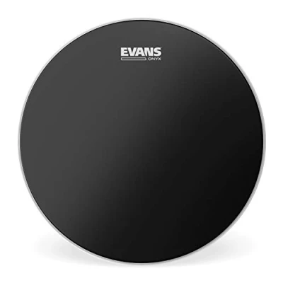Afbeelding van Evans zwart Onyx 14&quot;, B14ONX2, Tom Batter vel