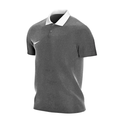 Afbeelding van Nike SB Poloshirt, Heren, Maat: Large, Charcoal/white