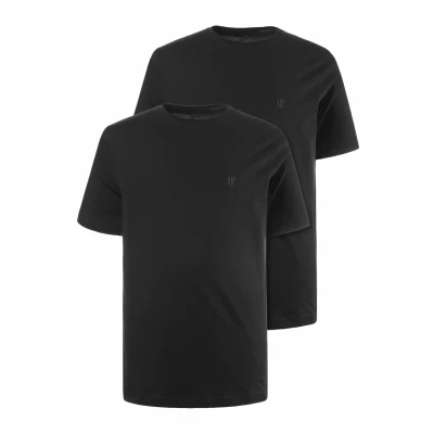 Afbeelding van JP1880 Tshirt basic, Heren, Maat: 7XL, Schwarz