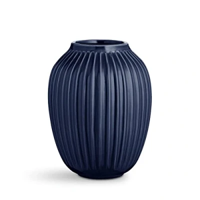 Afbeelding van Kähler 693196 Hammershøi Vaas Indigo (18186), 25,5 cm