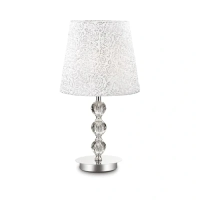 Afbeelding van Ideal lux, Tafellamp, LE ROY tafellamp E27 ⌀250mm chroom 073422 (E27)
