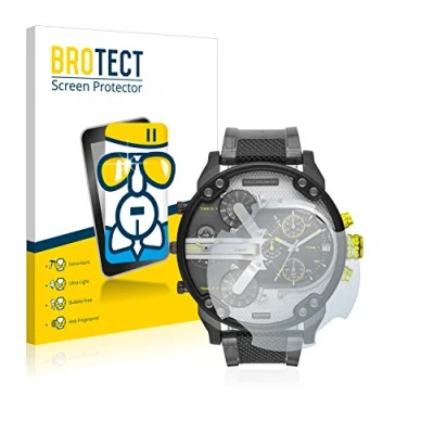 Afbeelding van BROTECT Glas Screen Protector voor Diesel DZ7422 Mr. Daddy 2.0 Schermbeschermer [9H Hardheid, Beschermglas Folie niet Gehard Glas]