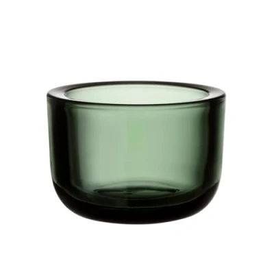 Afbeelding van Iittala Valkea Waxinelichthouder / Sfeerlicht 60mm Mosgroen