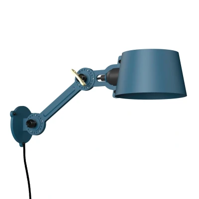 Afbeelding van Tonone Bolt Sidefit wandlamp small met stekker Thunder Blue