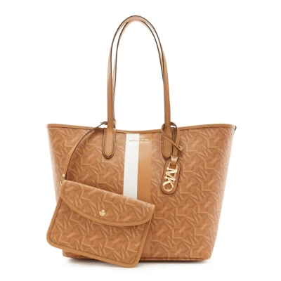 Afbeelding van Michael Kors Eliza OPEN TOTE SET Shopper, Dames, Maat: One Size, Pale peanut