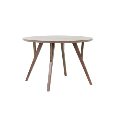 Afbeelding van Light &amp; Living Eettafel Quenza rond Ø120 Hout