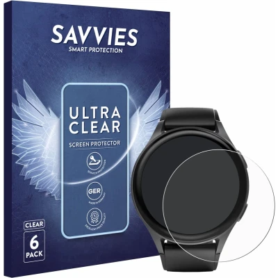 Afbeelding van Savvies Screenprotector voor Hama 8900 (45 mm) Folie Beschermfolie transparant (6 Stuks)