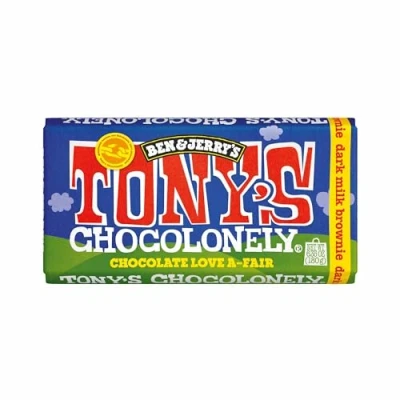 Afbeelding van Tony&#039;s Melk Brownie 15x180g