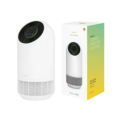 Afbeelding van Hombli Smart Air Purifier Luchtreiniger HEPA 13 Filter en Actieve Koolstoffilter Wifi Bediening via App Spraakbesturing met Google, Alexa Siri