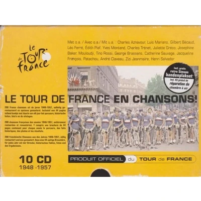 Afbeelding van Various Artists Le tour de France en chansons (10 CD)