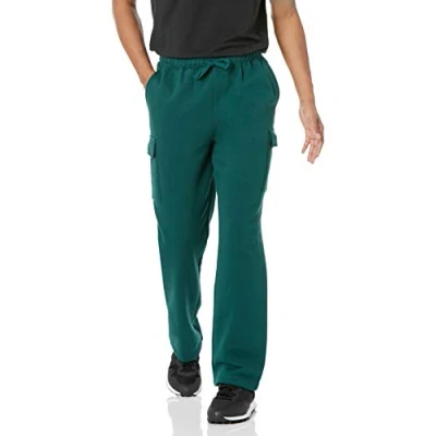 Afbeelding van Amazon Essentials Heren Cargo Fleece Jogger, Donkergroen, XXL