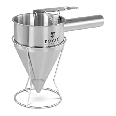 Afbeelding van Royal Catering Vultrechter 1.2 L roestvrij staal Doseeropening: 8 mm