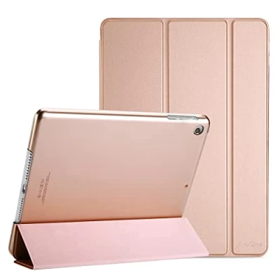 Afbeelding van ProCase Slimme Hoes voor iPad Mini 1 2 3 Ultradunne Lichtgewicht met Doorschijnende Achterkant, Smart Case 7,9&quot; Mini, 2, Rosegoud