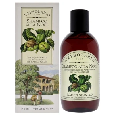 Afbeelding van L&#039;Erbolario Walnoot Shampoo, per stuk verpakt (1 x 200 ml)
