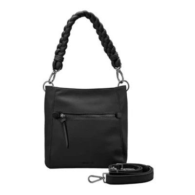 Afbeelding van FREDsBRUDER Schoudertas Good Vibes Only Midi Hobo Bag Black Zwart