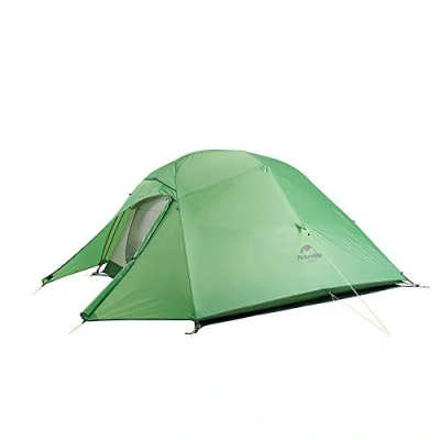Afbeelding van Naturehike Cloud Up 3 Ultralight Tent Persoons Backpackingtent voor Wandelen Kamperen Outdoor (Groen)