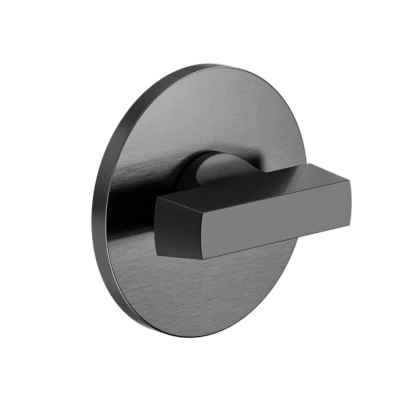 Afbeelding van DND handles Fine toiletsluiting PVD gun metal