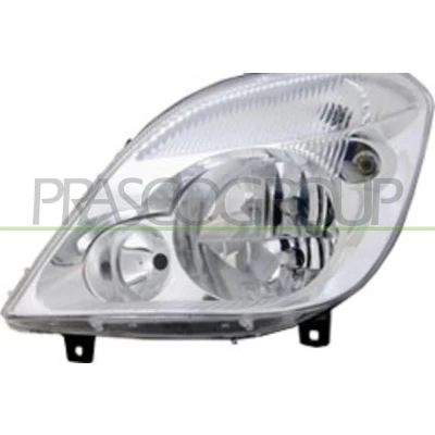 Afbeelding van PRASCO ME9194924 Koplampen Links H7/H7/H7 Transparent voor rechtsrijdend verkeer MERCEDES BENZ: Sprinter 3.5 T Van