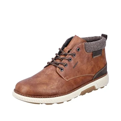 Afbeelding van Rieker Heren B3330 modelaarzen, bruin, 45 EU