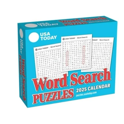 Afbeelding van USA Today Word Search 2025 Day To Calendar