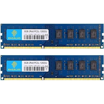Afbeelding van Rasalas PC3 12800U 16 GB Kit (2 x 8 GB) DDR3 1600 MHz 2Rx8 CL11 1,35 V Udimm Desktop Computer RAM