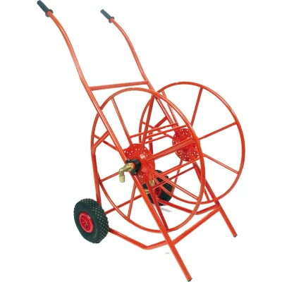 Afbeelding van Talen Tools Professionele Haspel 100 meter 1&quot; met Luchtbanden Buisframe